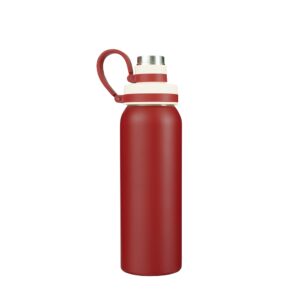 GARRAFA DE INOX C/ ALÇA DE SILICONE 800ML