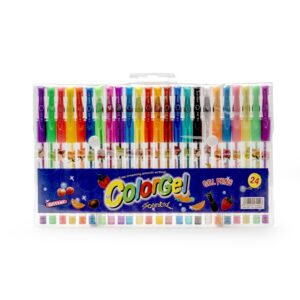 KIT CANETINHAS GEL COLORIDAS C/ 24