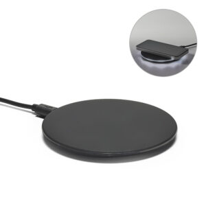 BURNELL BK. Carregador por indução (wireless) super-rápido em ABS 15W